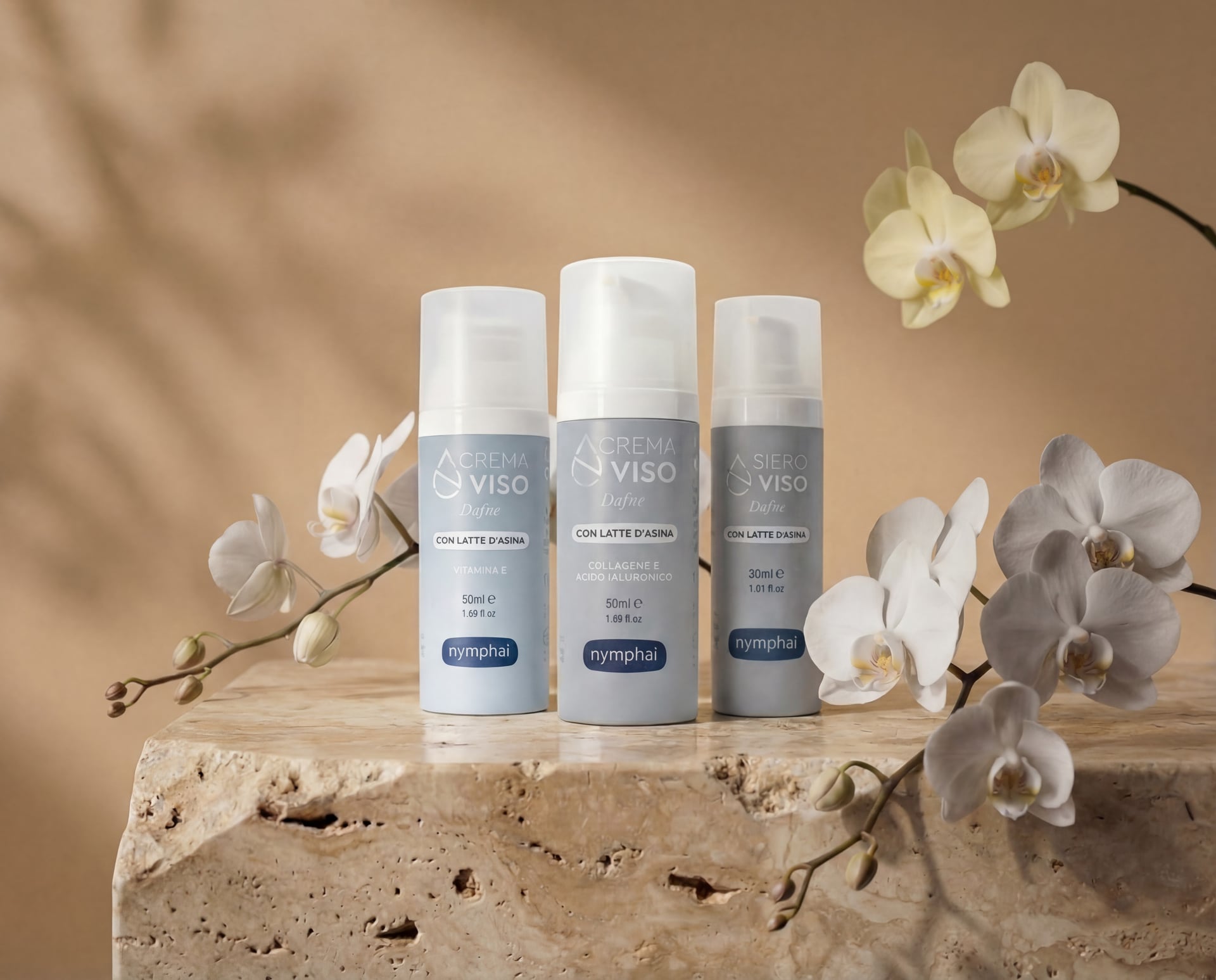 Linea completa prodotti Nymphai Cosmetics